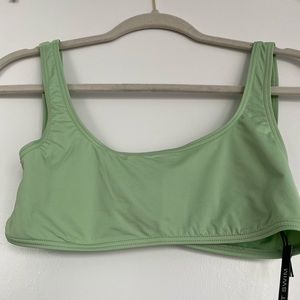 🆕 NWT SET ACTIVE swim scoop top in green